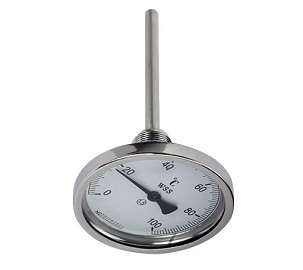 WSS、WSSX系列工業雙金屬溫度計（軸向型）